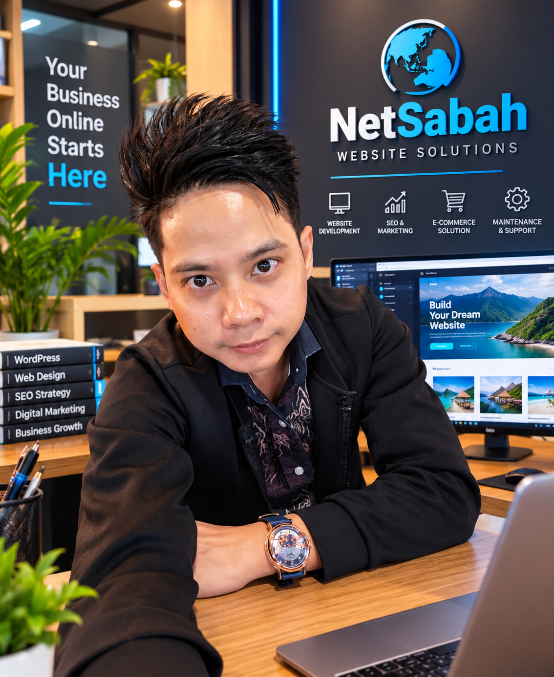 Faizun Bin Saribukuat - Founder & Web Developer